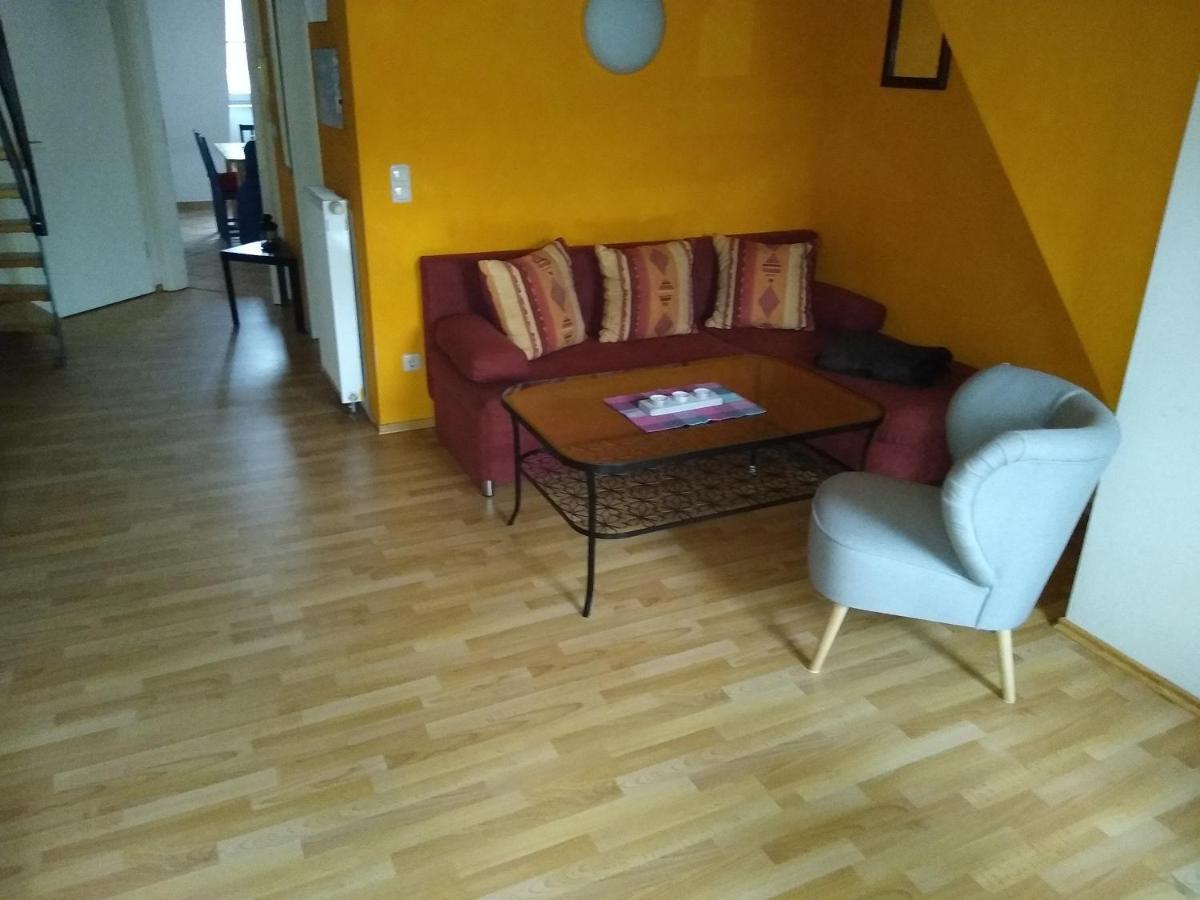 Maisonettewohnung Auf 2 Etagen Mit Zwei Balkonen Barth Kültér fotó