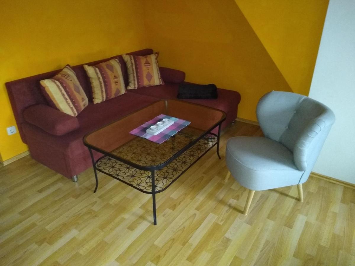 Maisonettewohnung Auf 2 Etagen Mit Zwei Balkonen Barth Kültér fotó