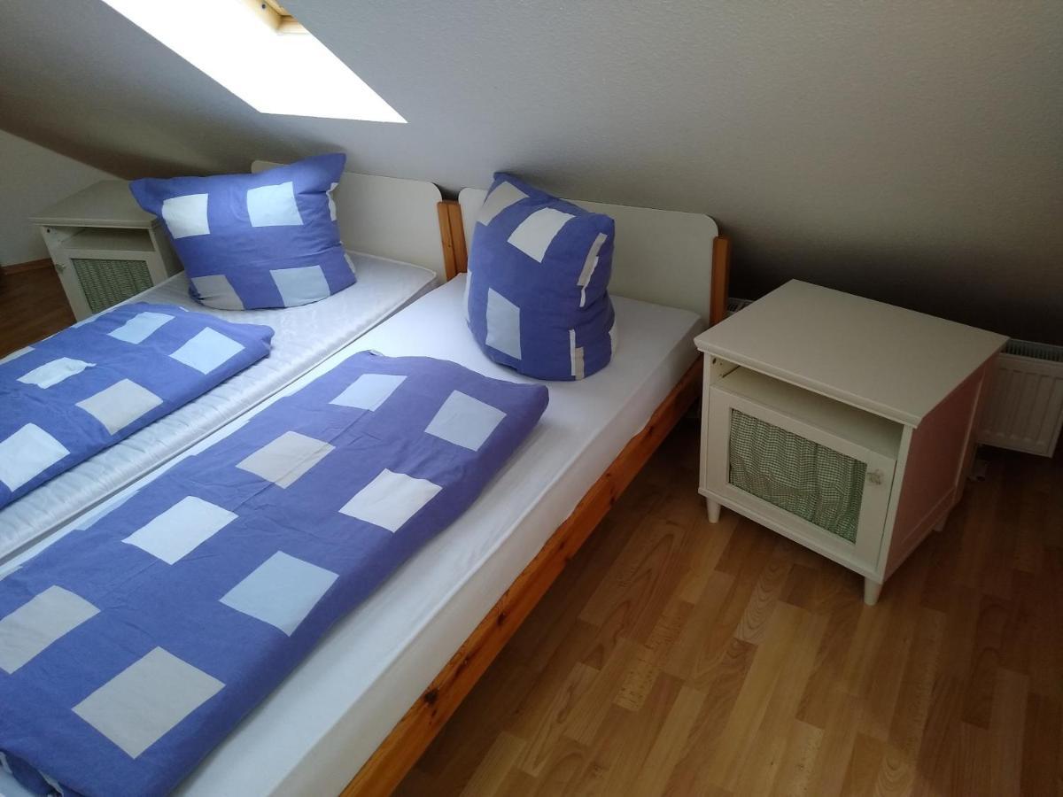 Maisonettewohnung Auf 2 Etagen Mit Zwei Balkonen Barth Kültér fotó