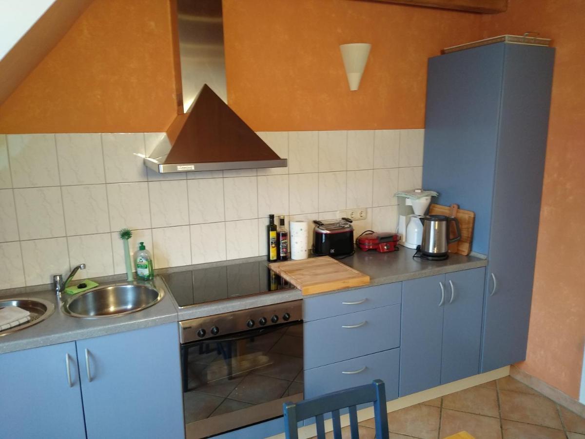 Maisonettewohnung Auf 2 Etagen Mit Zwei Balkonen Barth Kültér fotó