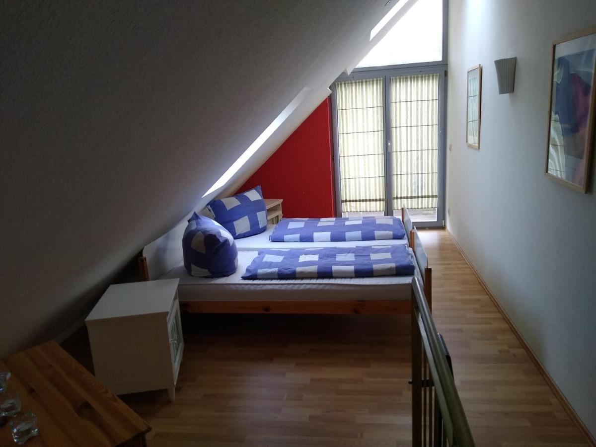 Maisonettewohnung Auf 2 Etagen Mit Zwei Balkonen Barth Kültér fotó
