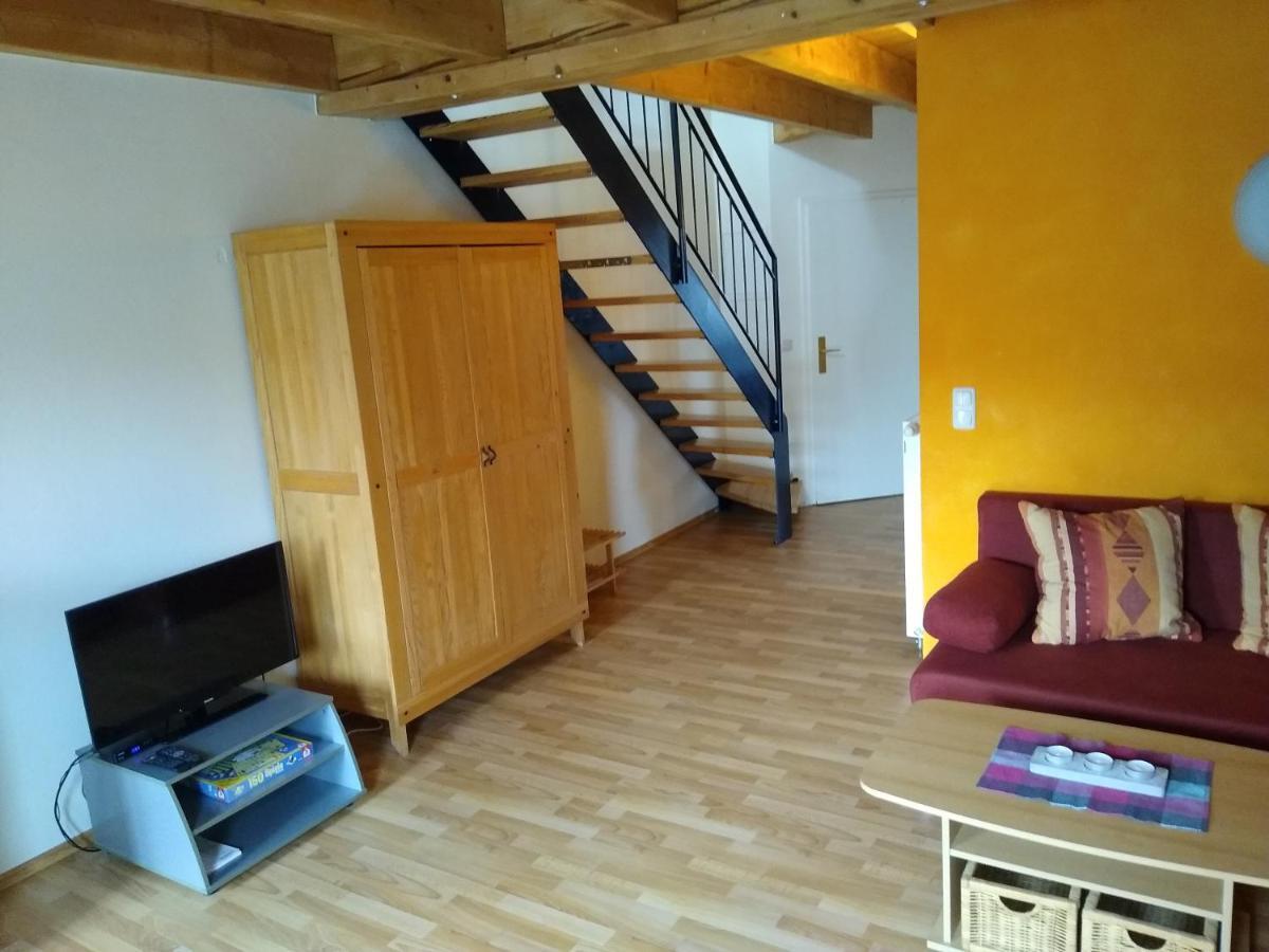 Maisonettewohnung Auf 2 Etagen Mit Zwei Balkonen Barth Kültér fotó